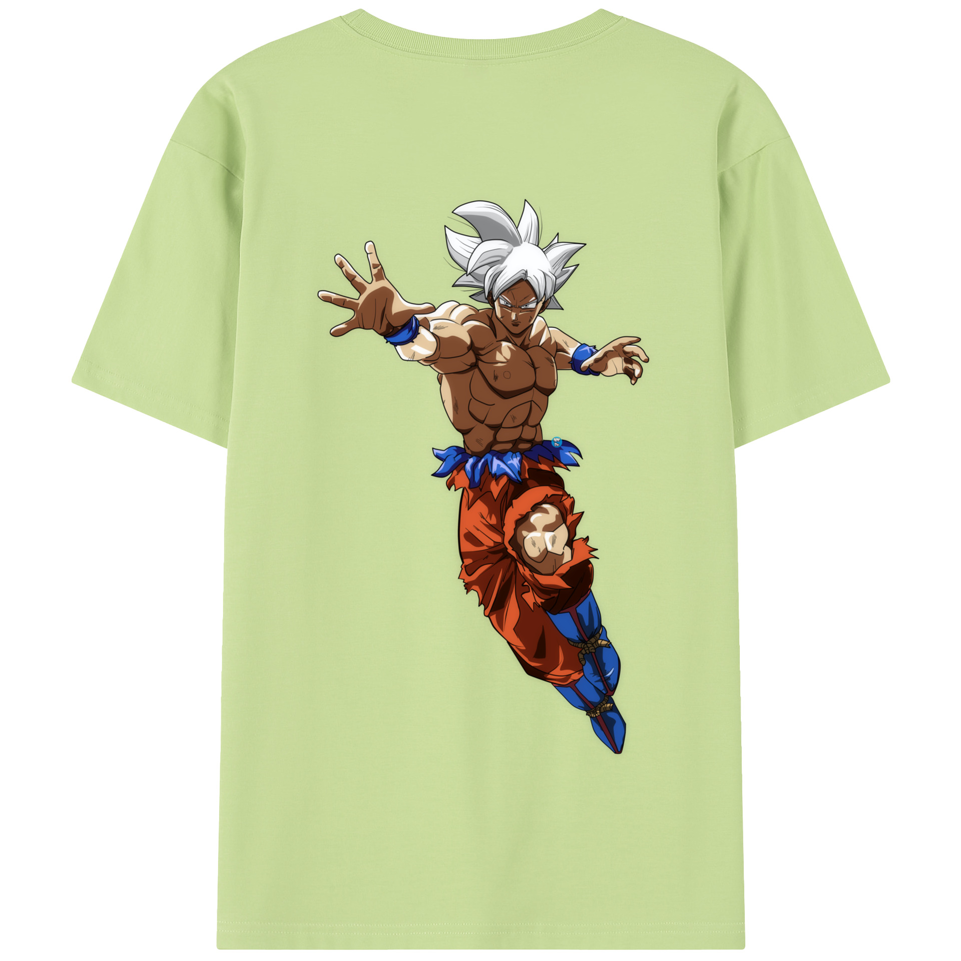 （画像用） ドラゴンボール 孫悟空（そん ごくう）Son Goku カカロット DRAGON BALL Kakarotto 綿100％半袖Tシャツ（背面プリント）